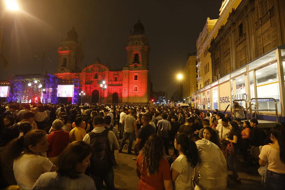 Equipo de Emergencias brindó atención a vecinos durante “Serenata a Lima”