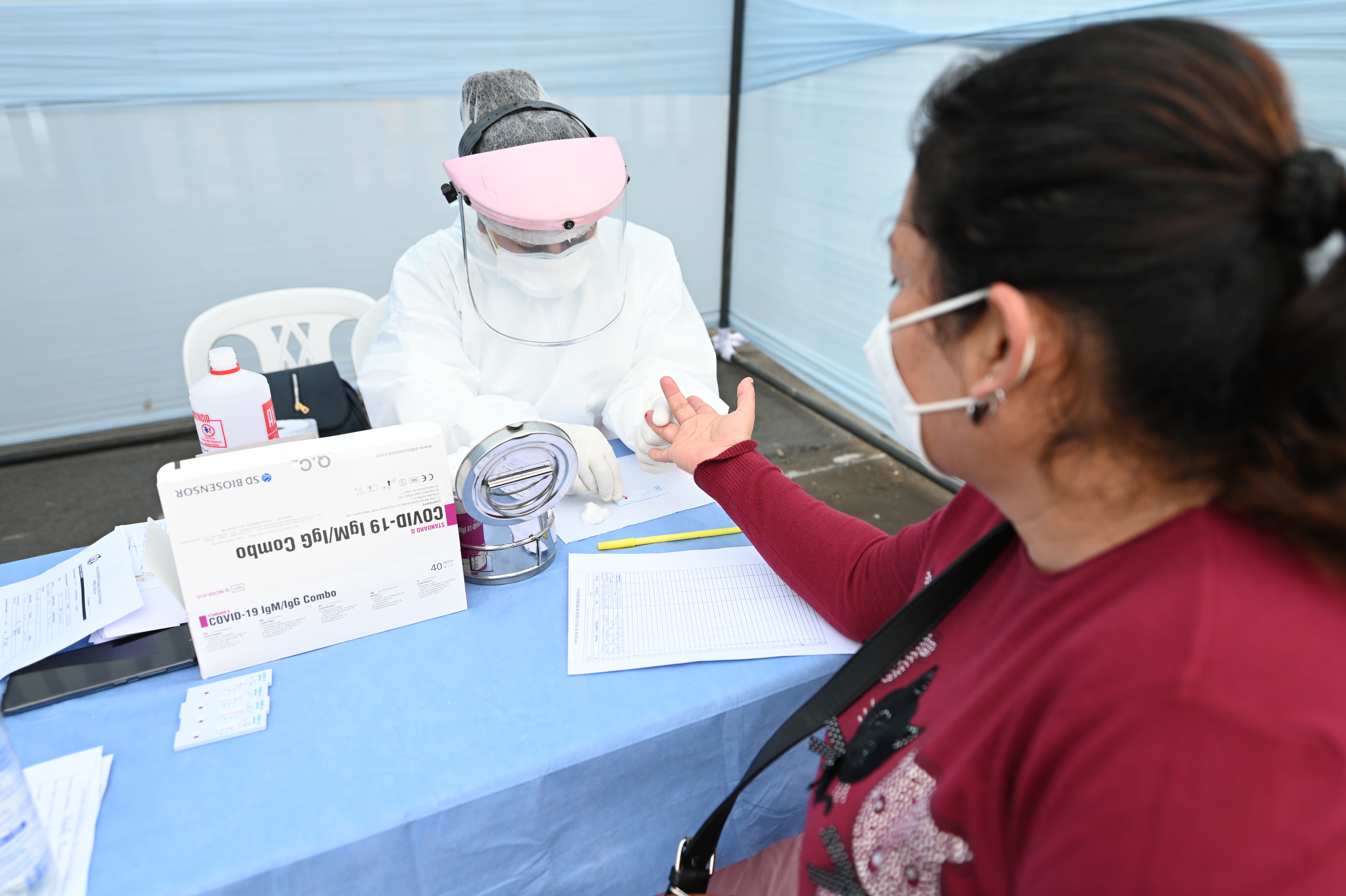 Sisol Salud realizó pruebas de descarte de Covid-19 a 600 vecinos de Chorrillos