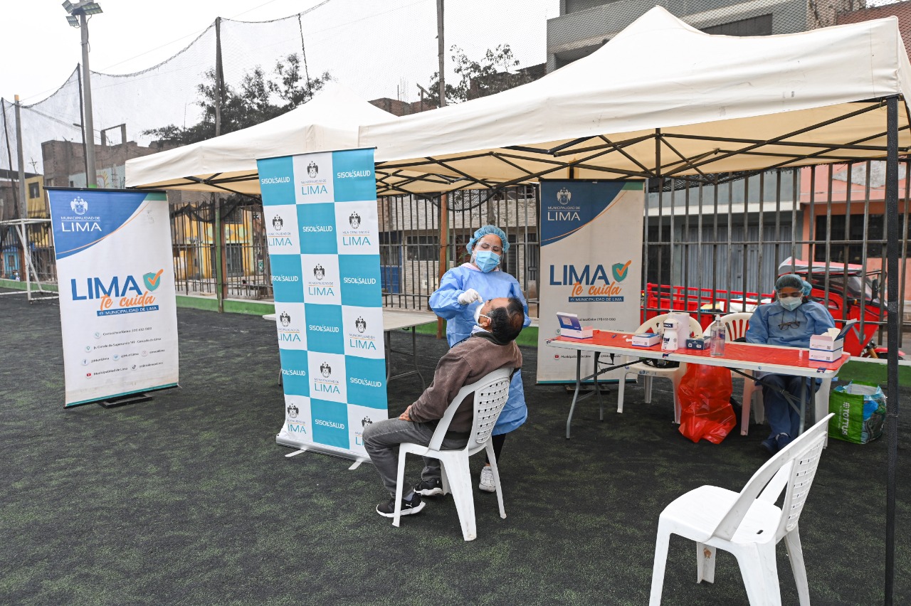 MML y Sisol Salud realizará despistaje de covid-19 a vecinos del Cercado, San Juan de Miraflores y Santa Anita
