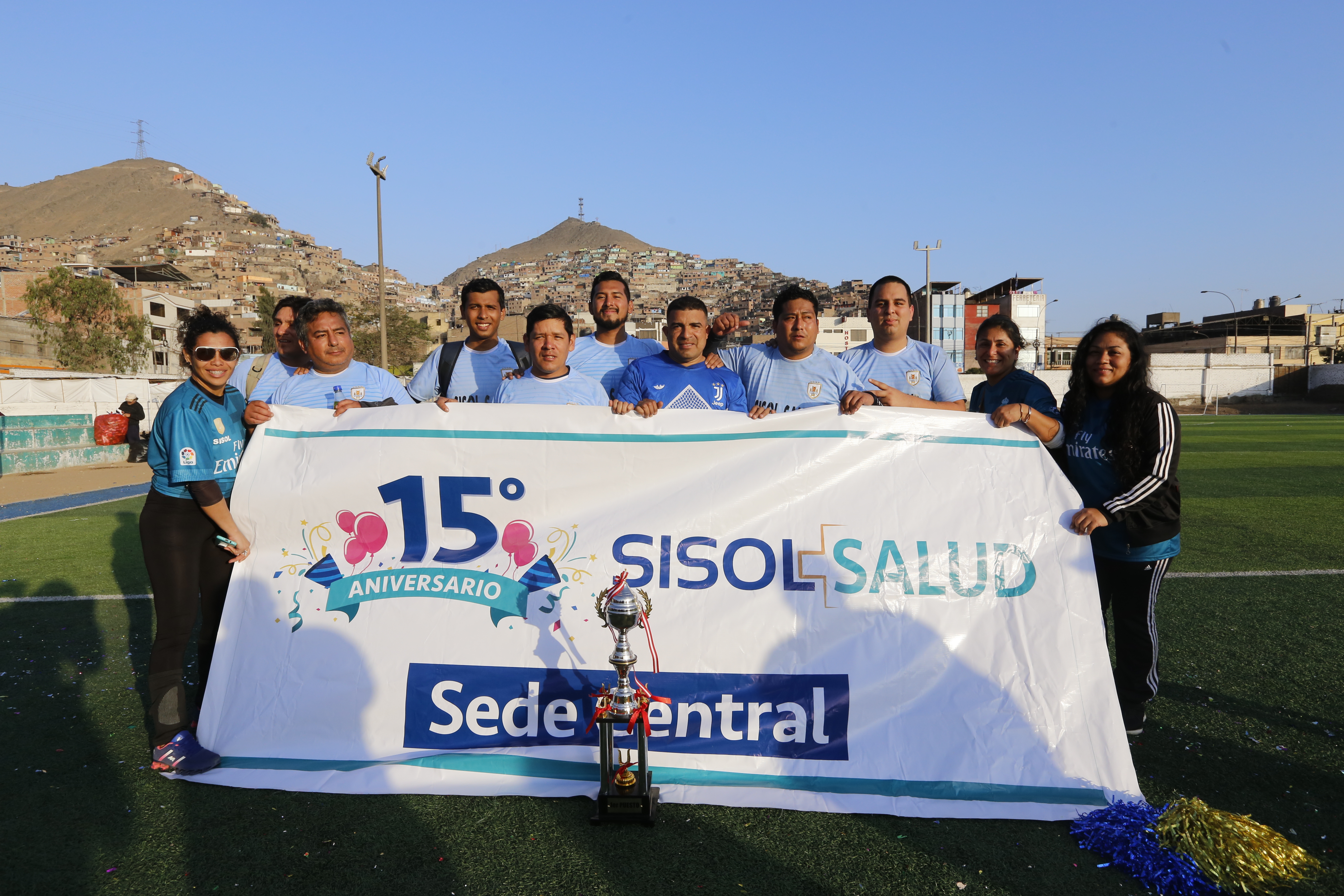 Sisol Salud celebra 15 años de creación con campeonato deportivo