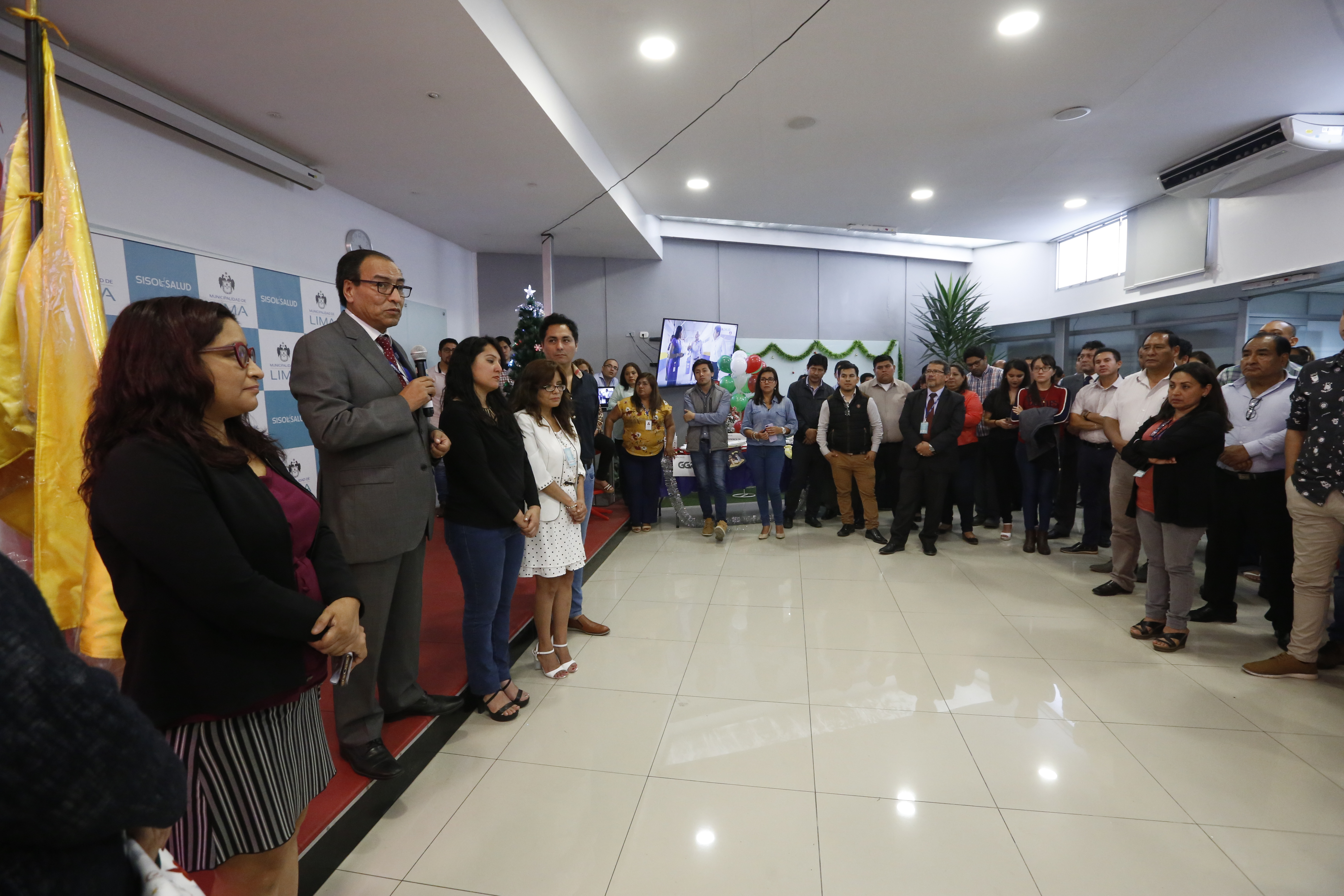 Sisol Salud celebró la Navidad con actividad de integración