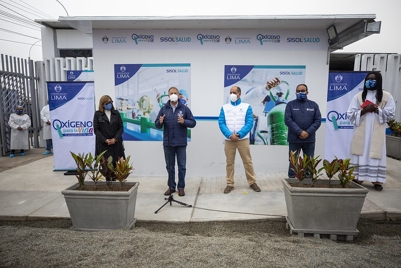 Municipalidad de Lima inaugura tercera planta de oxígeno en Punta Hermosa