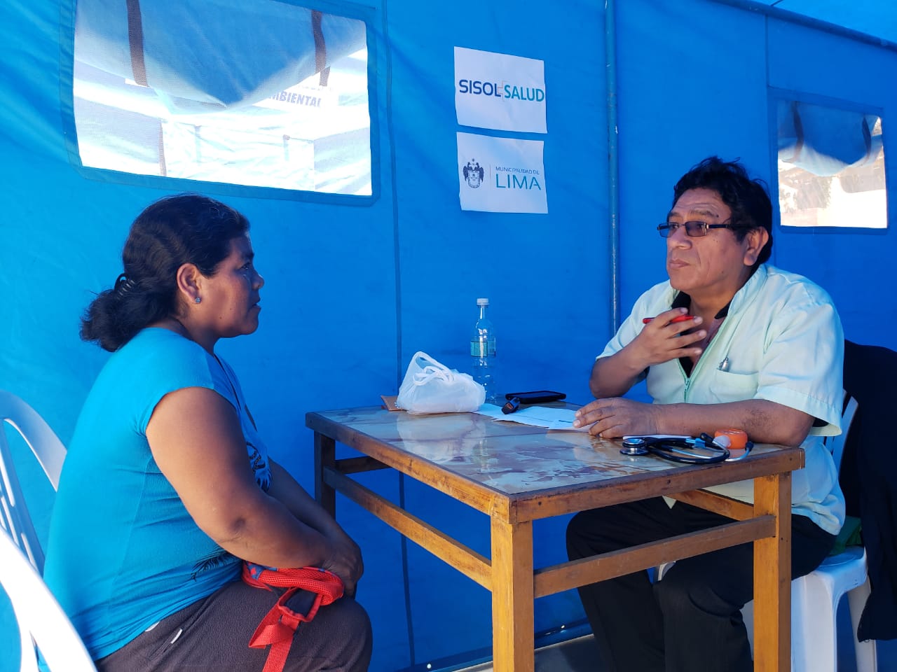 Sisol Salud brinda atención médica a vecinos de Collique