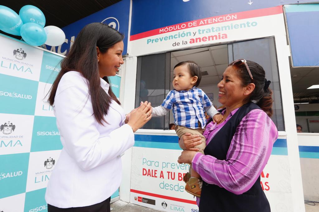 Inauguramos módulo de prevención y tratamiento de anemia en San Juan de Lurigancho