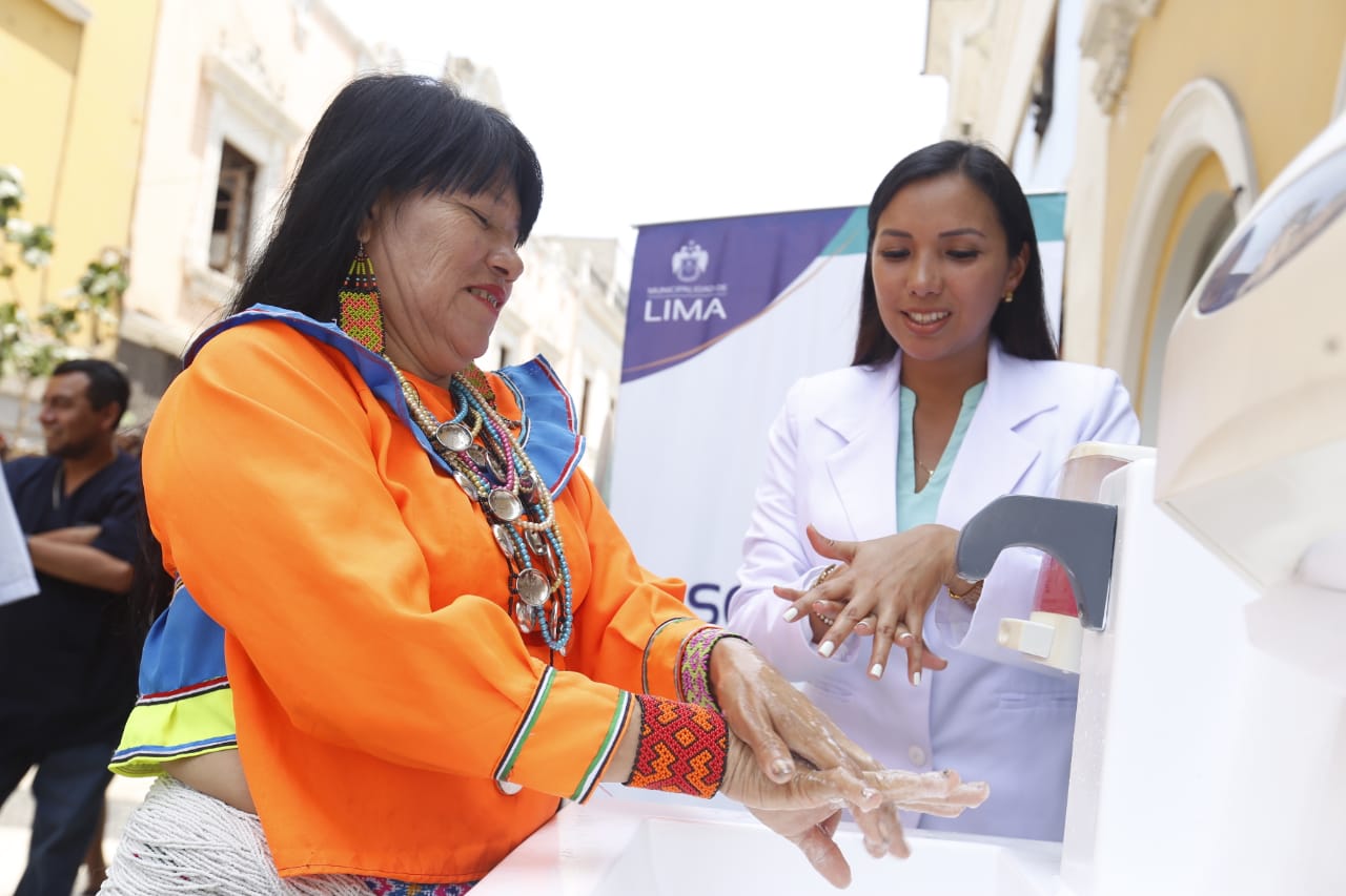 Municipalidad de Lima lanza campaña de prevención “Vamos a lavarnos las manos”
