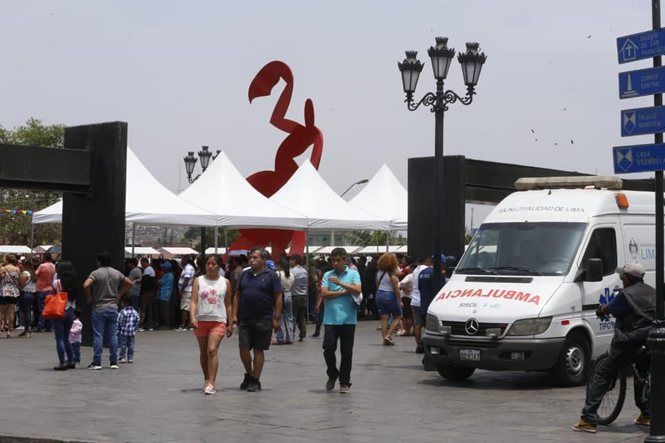 Cuidamos la integridad de nuestros vecinos en el “Festival de Lima 2020”