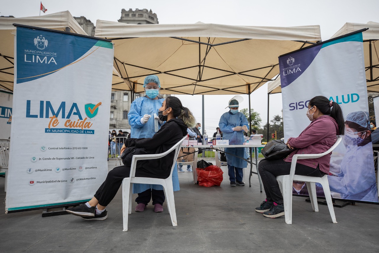 MML y Sisol Salud tomará pruebas gratuitas de descarte de COVID-19  a vecinos del Cercado de Lima