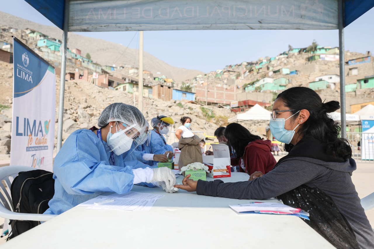 COVID-19: MML continúa realizando campañas de despistaje gratuito de COVID-19