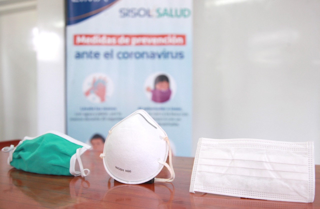Sisol Salud explica el uso de cada tipo de mascarilla para prevenir el Covid-19