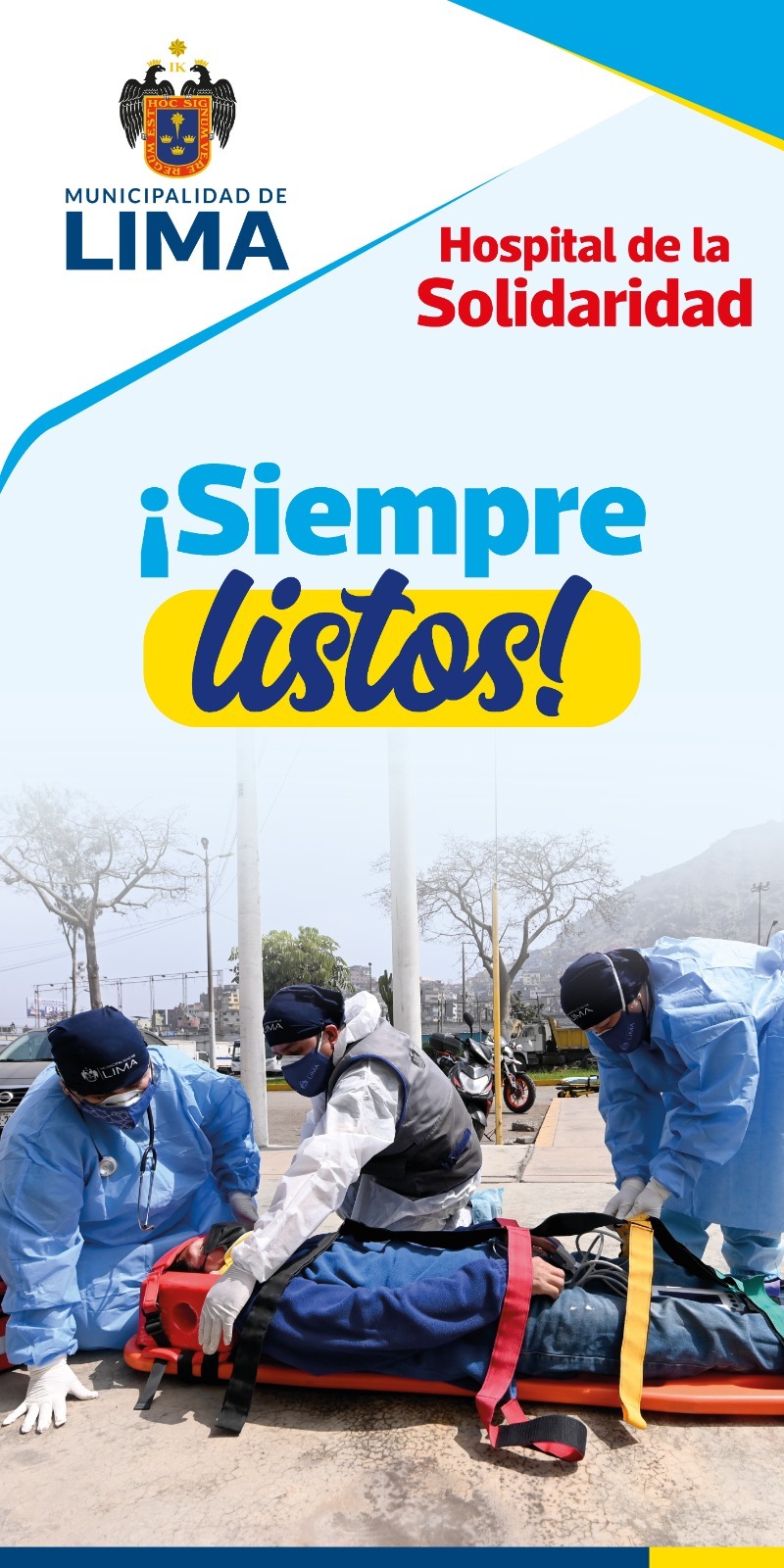 HOSPITAL DE LA SOLIDARIDAD PARTICIPARÁ EN EL SIMULACRO DE TSUNAMI EN LIMA ESTE VIERNES 24 DE FEBRERO
